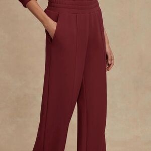 The Wide Leg Pant 30" | New Maroon by Varley